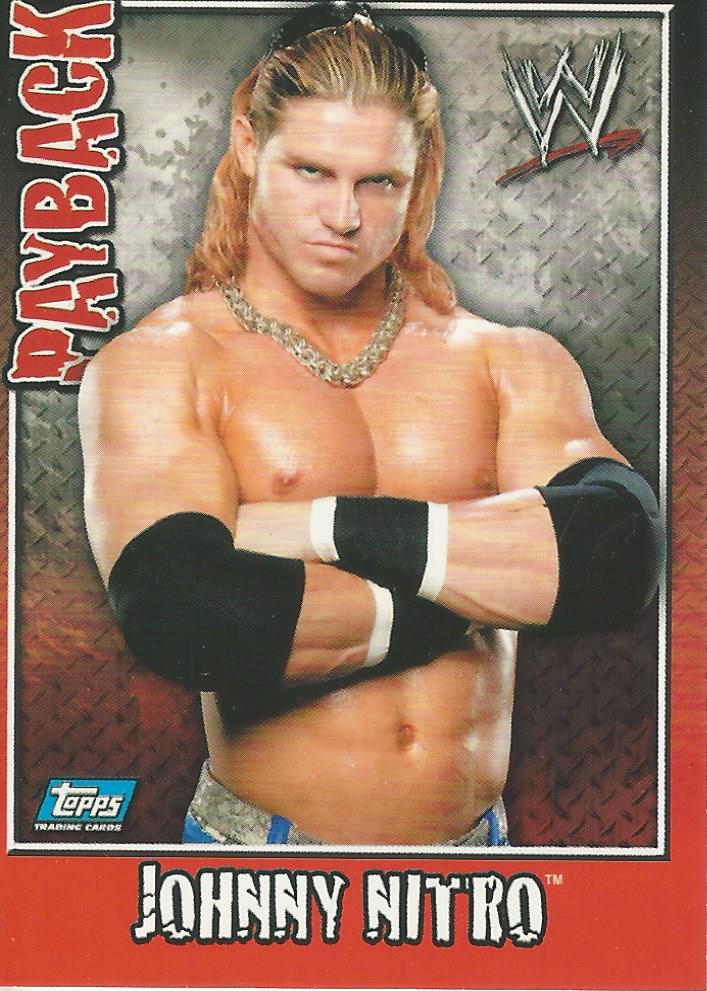 WWE Topps Payback 2006 Johnny Nitro #20