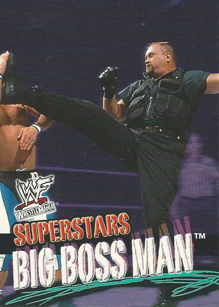WWF Fleer Wrestlemania 2001 Big Boss Man #20