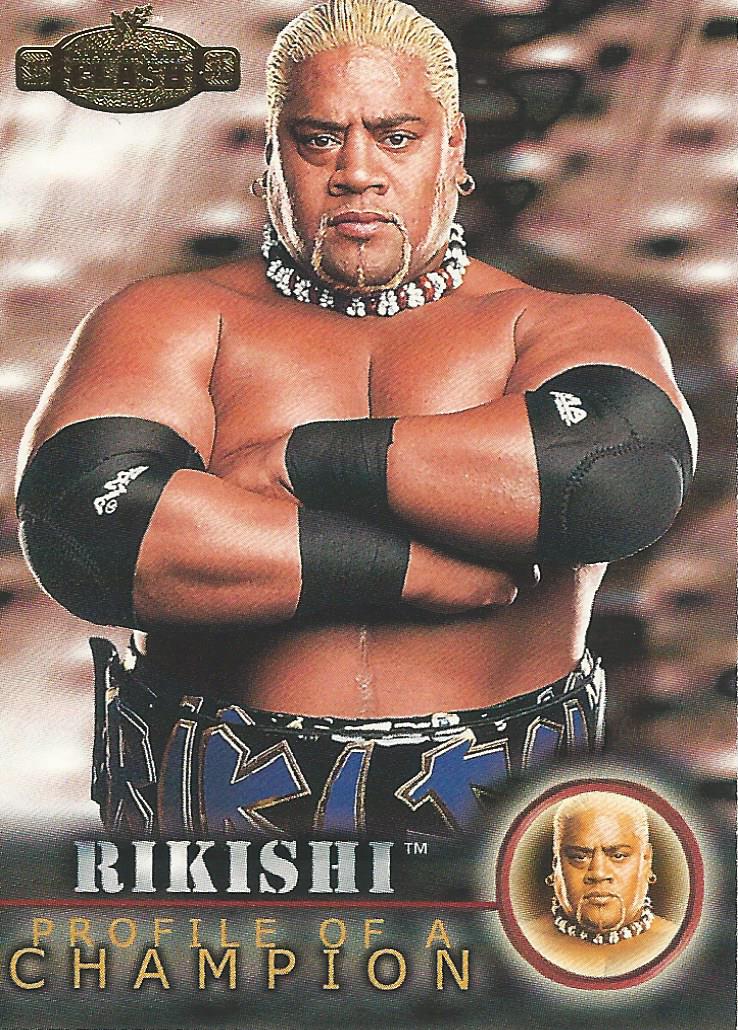 WWF Fleer Championship Clash 2001 Rikishi #66