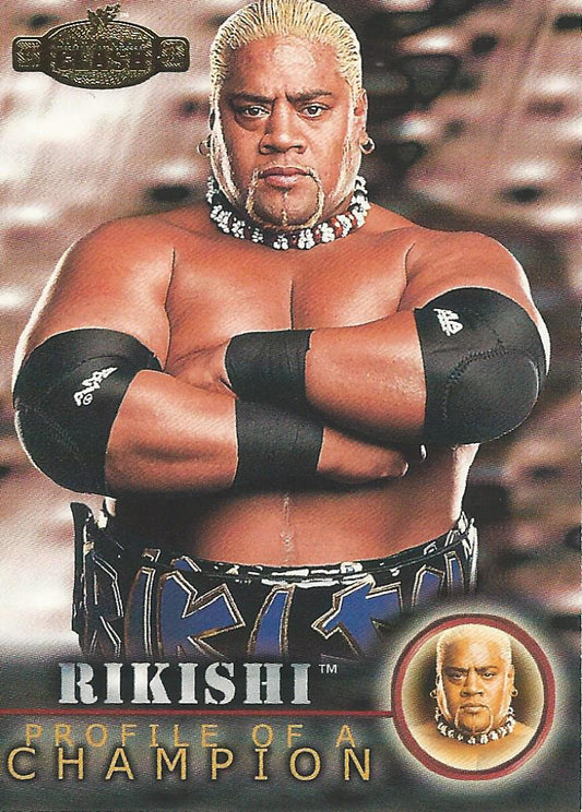 WWF Fleer Championship Clash 2001 Rikishi #66