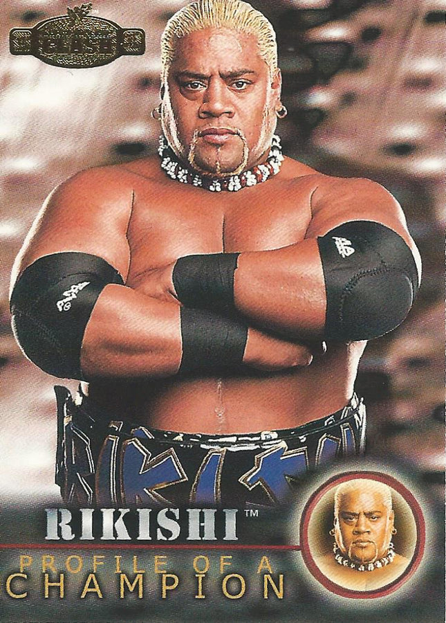WWF Fleer Championship Clash 2001 Rikishi #66