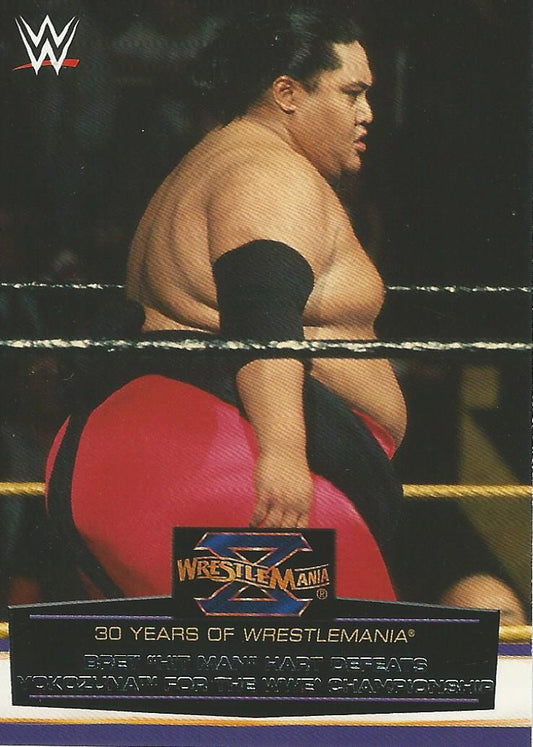 WWE Topps Road to Wrestlemania 2014 Yokozuna 20 of 60 trading card PW Catalog