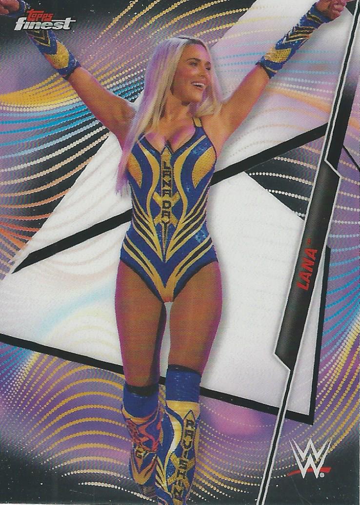 WWE Topps Finest 2020 Lana #20