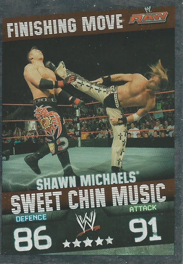 WWE Topps Slam Attax Evolution 2010 Shawn Michaels #20