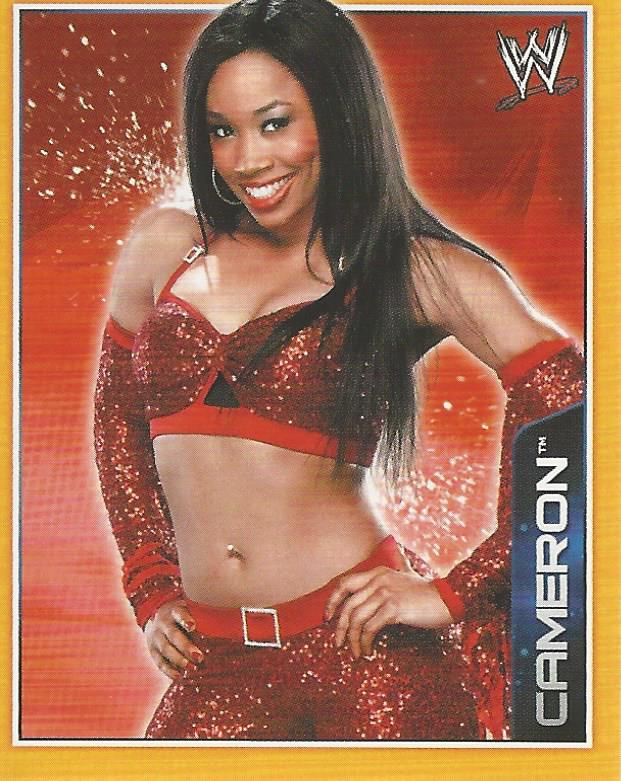 WWE Topps A-Z Sticker Collection 2014 Cameron #20