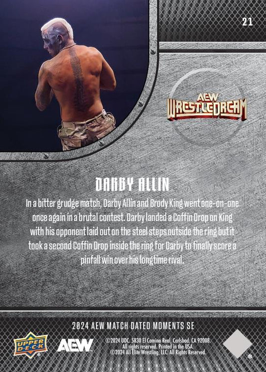 Darby Allin – Darby Allin Finally Picks UP HIS First Pinfall Victory Over Longtime Rival – Brody King