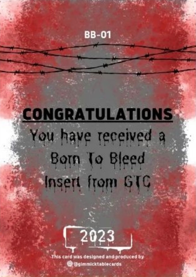 Born to Bleed – Matt Cardona