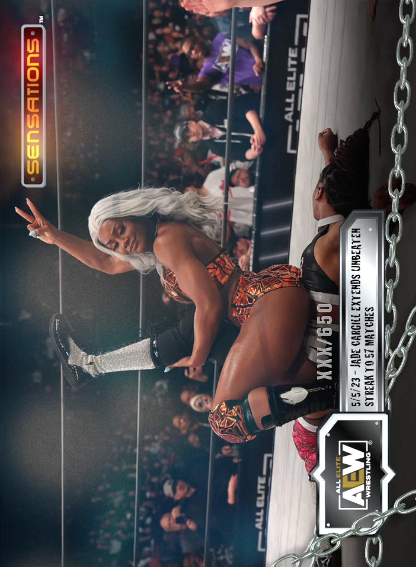 5/5/23 – Jade Cargill – Jade Cargill Extends Unbeaten Streak to 57 Matches