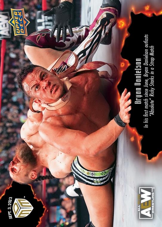 Bryan Danielson – in HIS First Match Since June, Bryan Danielson Outlasts “Absolute” Ricky Starks in a Strap Match