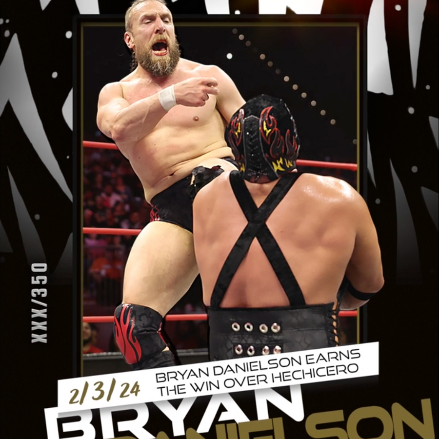 2/3/24 – Bryan Danielson – Bryan Danielson Earns the Win Over Hechicero