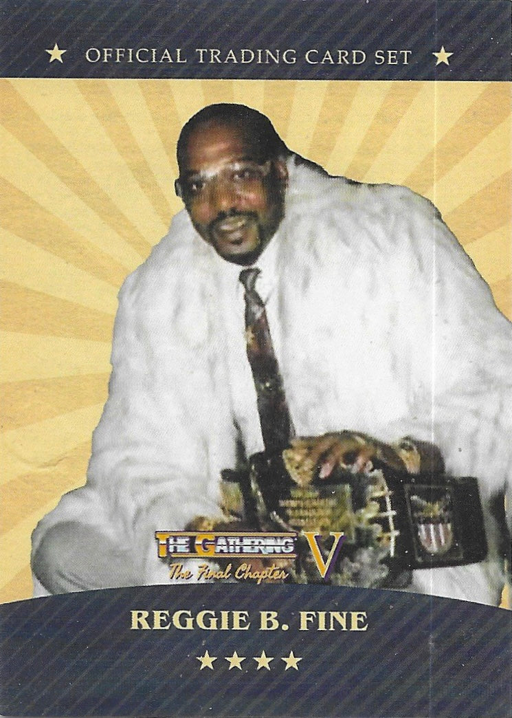 Reggie B. Fine trading card PW Catalog