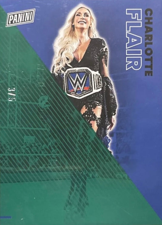 Charlotte Flair trading card PW Catalog