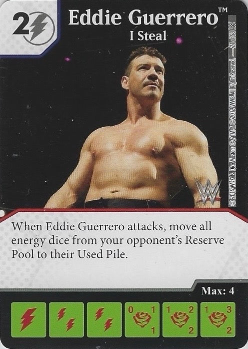 Eddie Guerrero – I Steal trading card PW Catalog