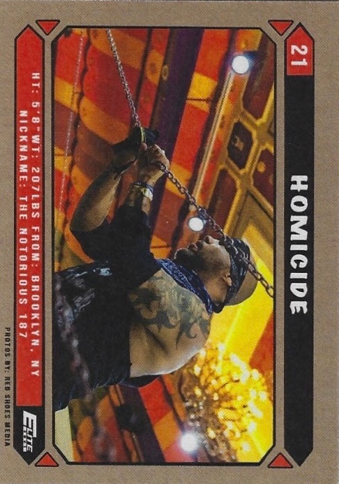 Homicide trading card PW Catalog