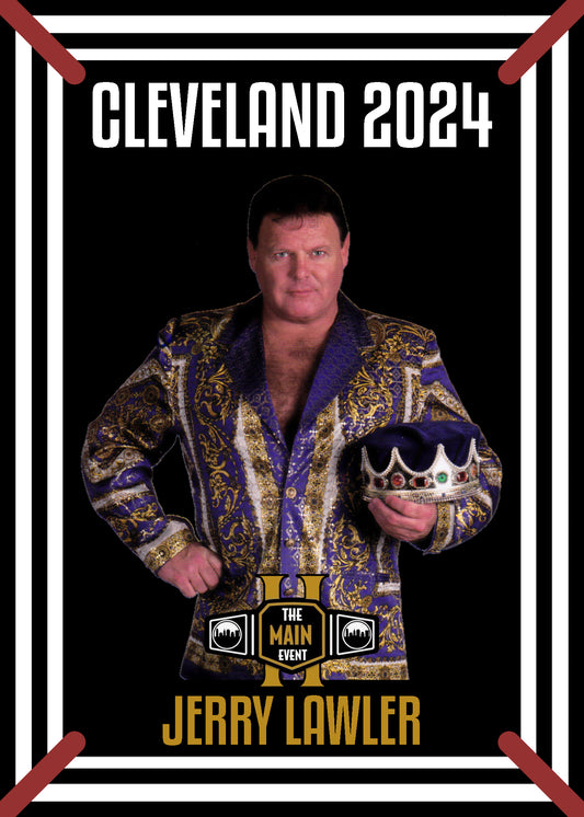 Jerry Lawler trading card PW Catalog