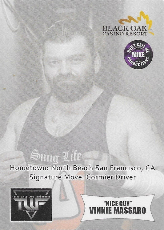 Vinnie Massaro trading card PW Catalog