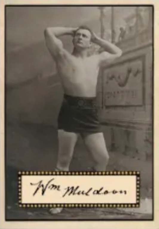 William Muldoon trading card PW Catalog
