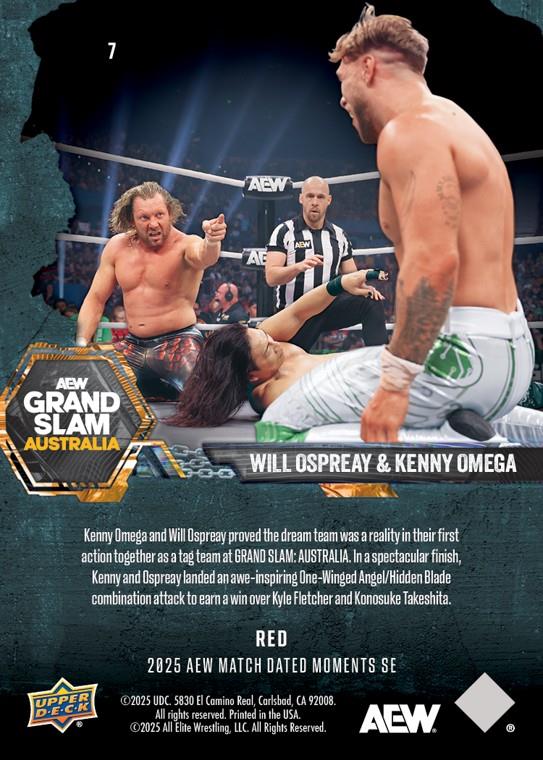 Will Ospreay & Kenny Omega – Will Ospreay and Kenny Omega Are Ultra-Impressive in Their First Official Match AS a TAG Team in AEW