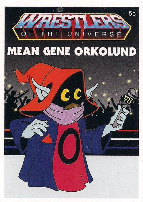 Mean Gene Orkolund trading card PW Catalog