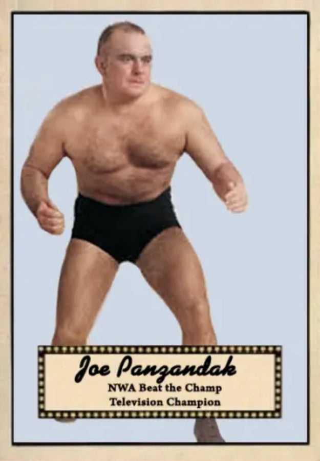 JOE Panzandak trading card PW Catalog