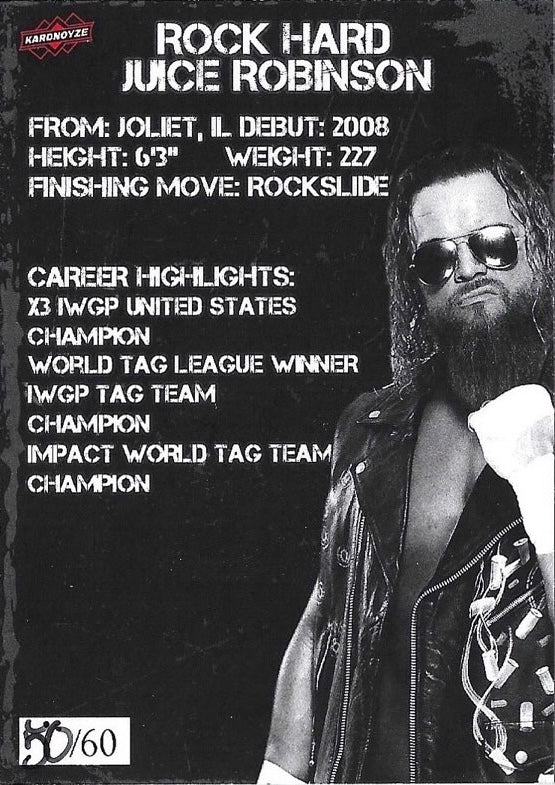 Rock Hard Juice Robinson