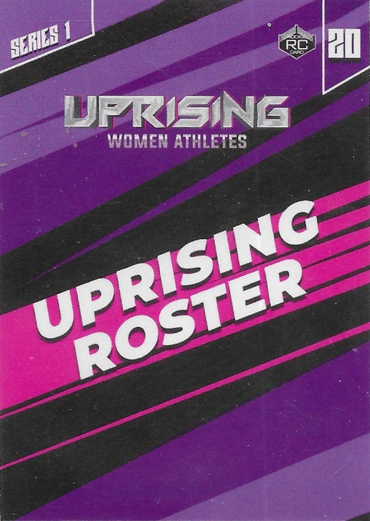 Uprising Roster trading card PW Catalog