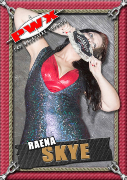 Raena Skye trading card PW Catalog