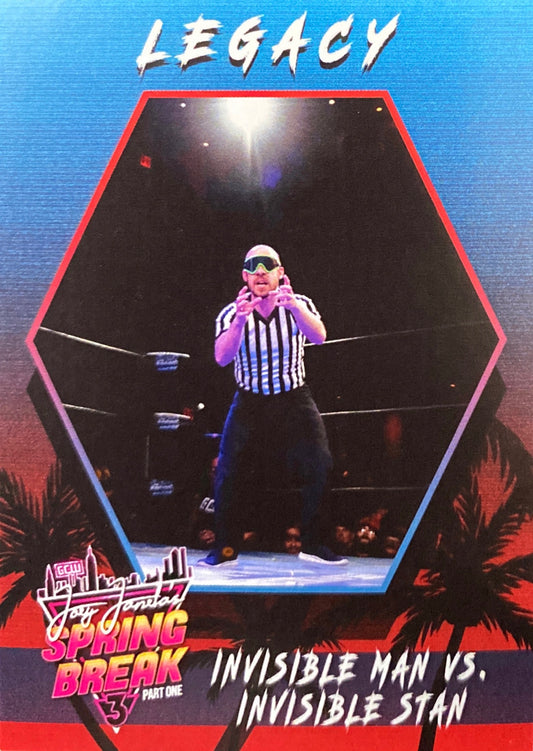 Legacy – Invisible Man vs. Invisible Stan trading card PW Catalog