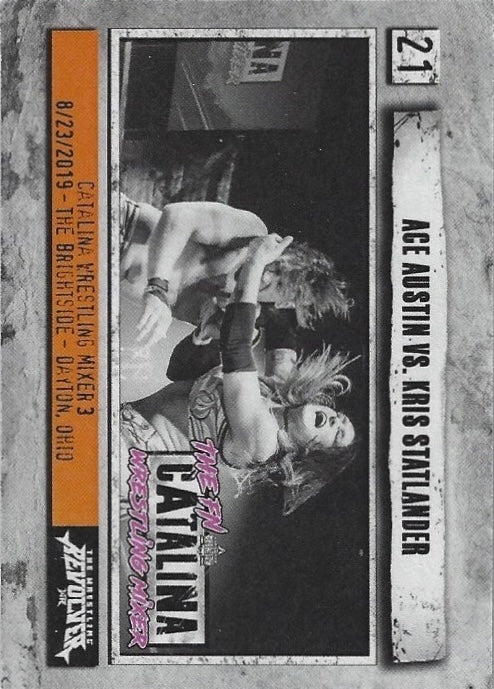 ACE Austin vs. Kris Statlander trading card PW Catalog