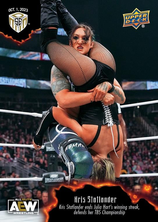 Kris Statlander – Kris Statlander Ends Julia Hart’s Winning Streak, Defends HER TBS Championship