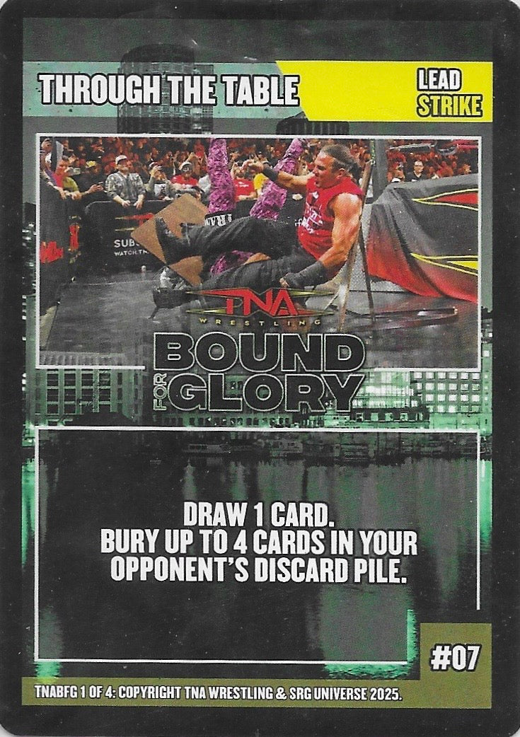 Lead Strike: Through the Table
