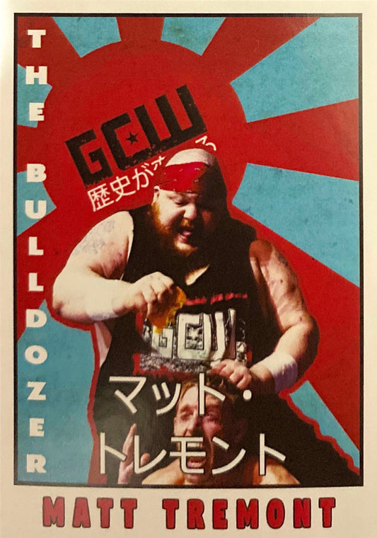 “The Bulldozer” Matt Tremont trading card PW Catalog