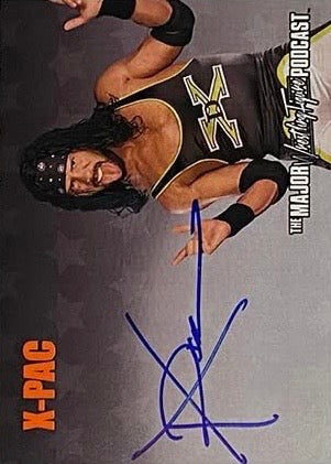 X-Pac trading card PW Catalog