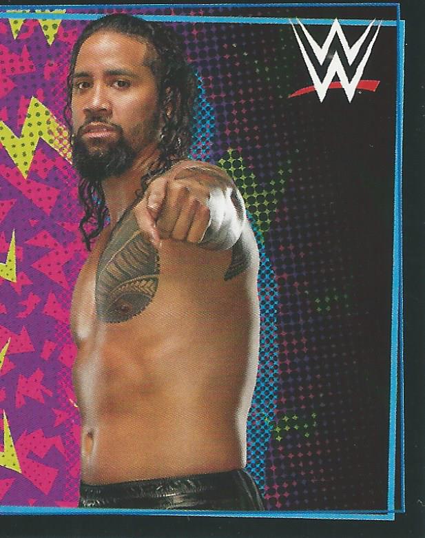 WWE Topps Road to Wrestlemania Stickers 2021 The Usos #210