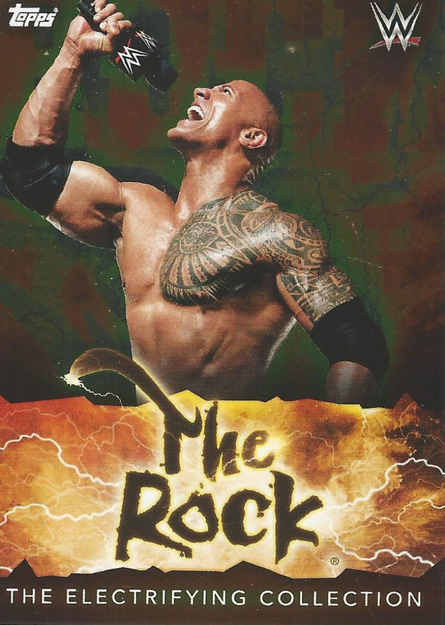 Topps WWE Superstars 2021 The Rock #210
