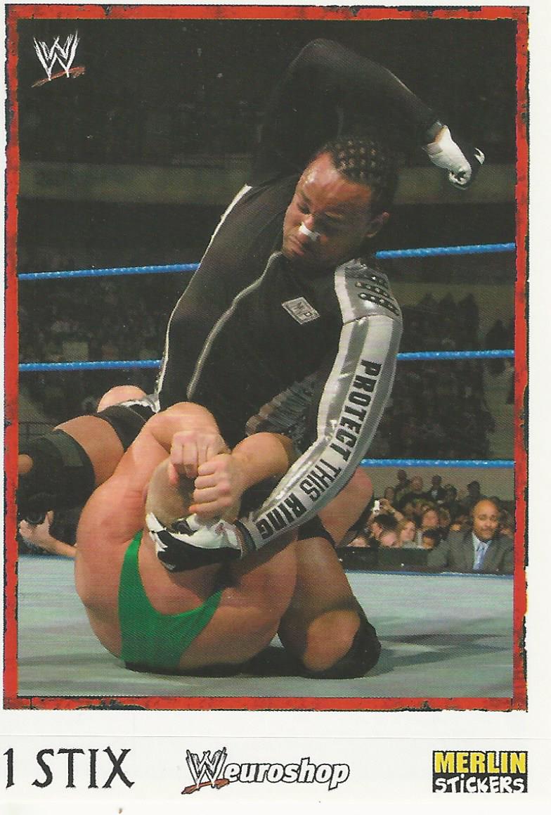 WWE Merlin Heros Stickers 2008 MVP #41