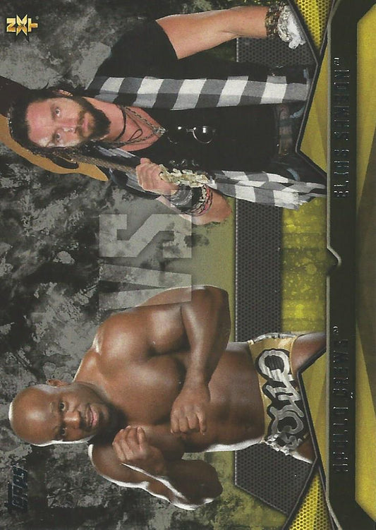 WWE Topps Then Now Forever 2016 Apollo Crews vs Elias #10