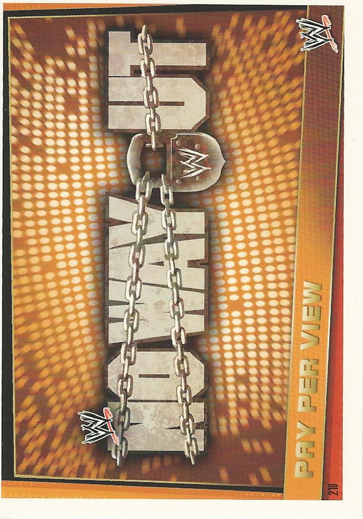 WWE Topps Slam Attax Rebellion 2012 PPV #210
