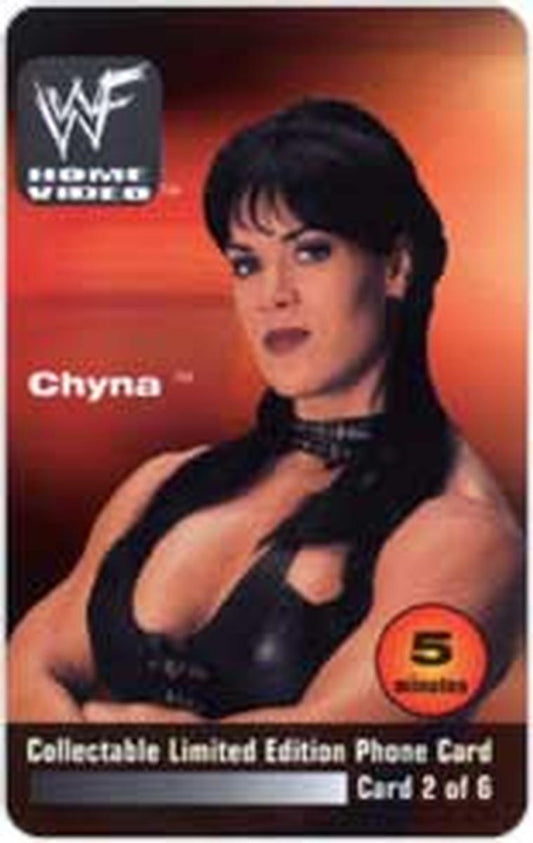 WWF Home Video Chyna Phone Card