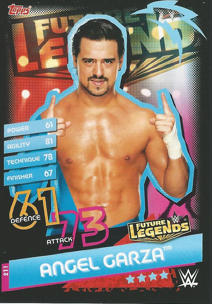 WWE Topps Slam Attax Reloaded 2020 Angel Garza #211