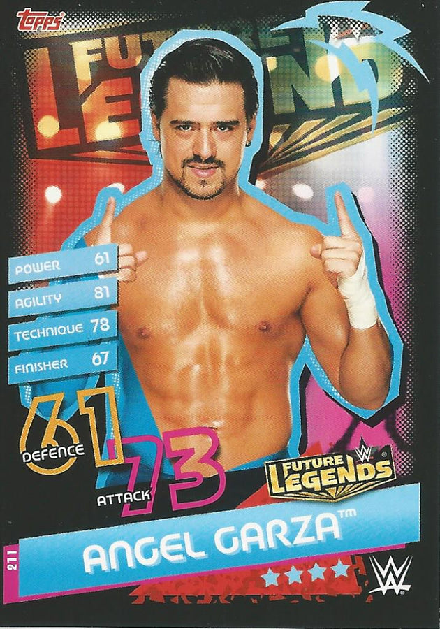 WWE Topps Slam Attax Reloaded 2020 Angel Garza #211