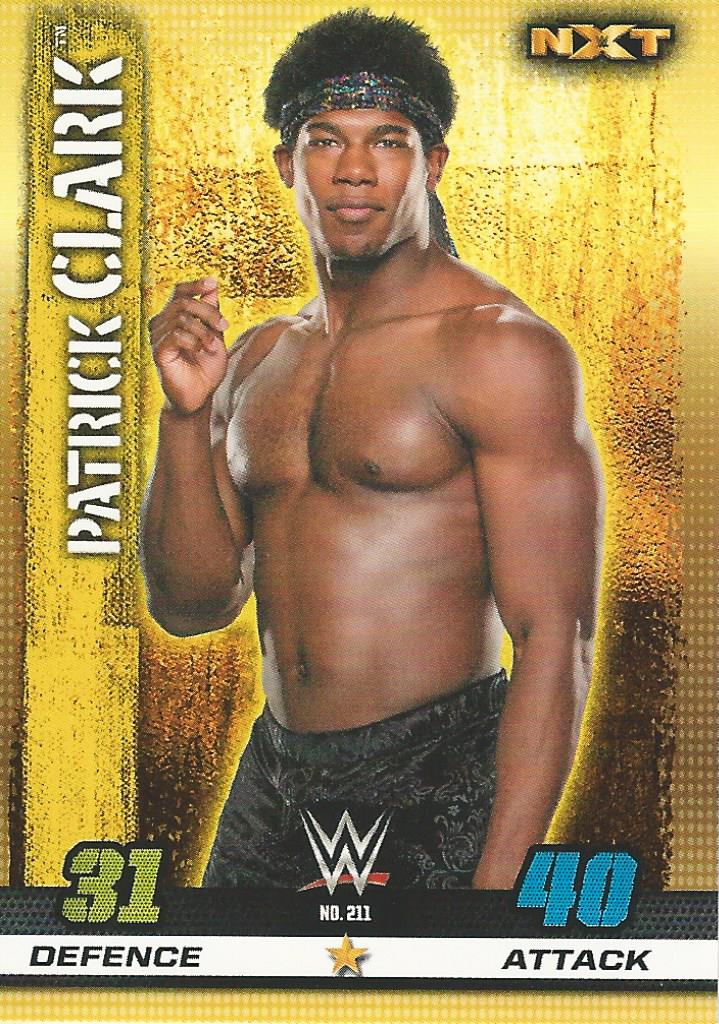 WWE Topps Slam Attax 10th Edition 2017 NXT Patrick Clark Velveteen Dream #211