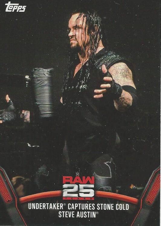 WWE Topps Then Now Forever 2018 Undertaker Raw-11 trading card PW Catalog
