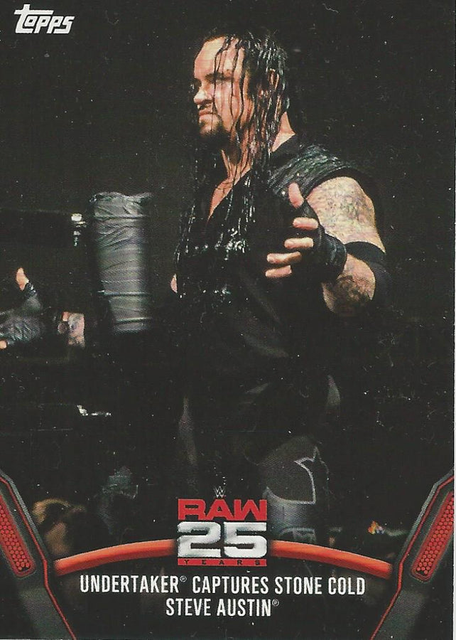WWE Topps Then Now Forever 2018 Undertaker Raw-11 trading card PW Catalog