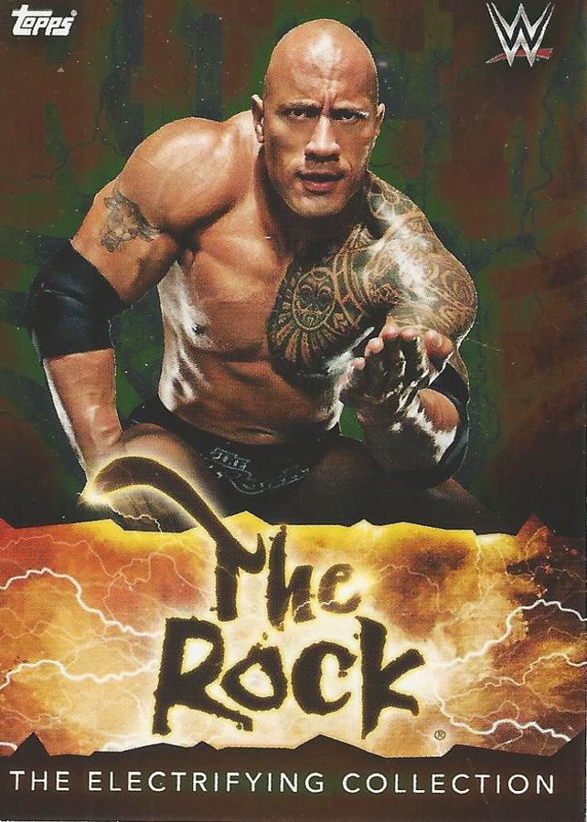 Topps WWE Superstars 2021 The Rock #211