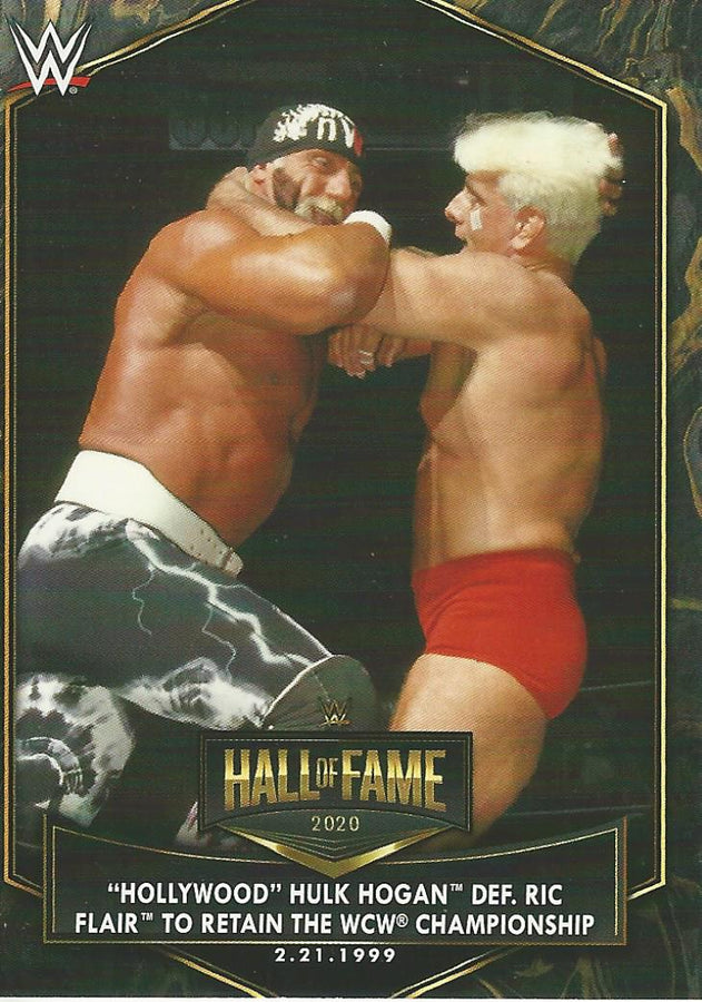 WWE Topps 2021 Hulk Hogan HOF-11 trading card PW Catalog