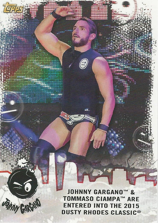 WWE Topps NXT 2020 Johnny Gargano JG-1 trading card PW Catalog