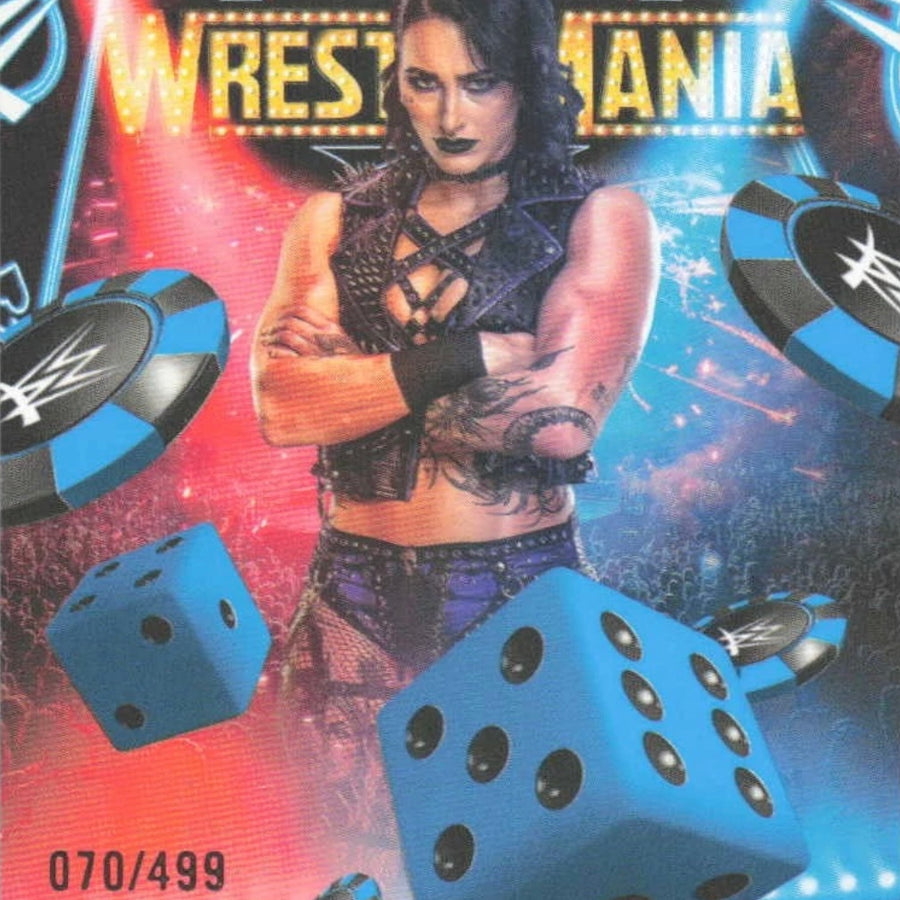 Rhea Ripley trading card PW Catalog