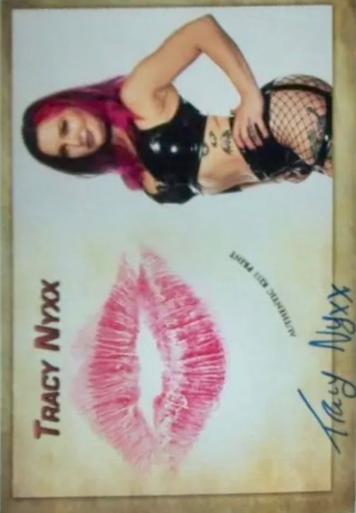 Tracy Nyxx trading card PW Catalog