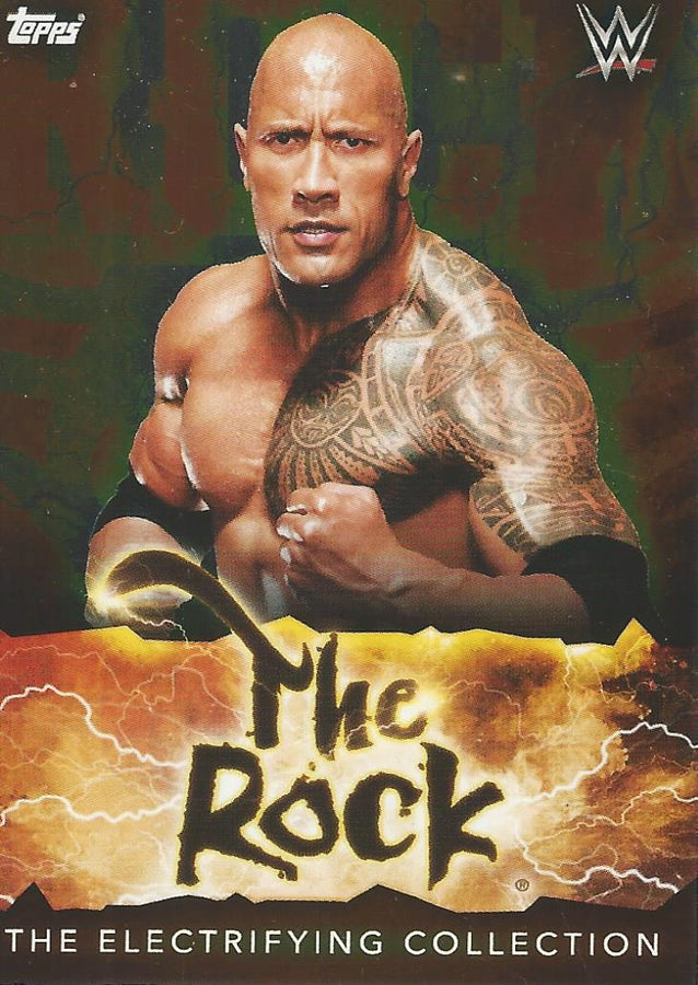 Topps WWE Superstars 2021 The Rock #212